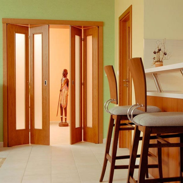 двери на кухню раздвижные гармошка Темиртау